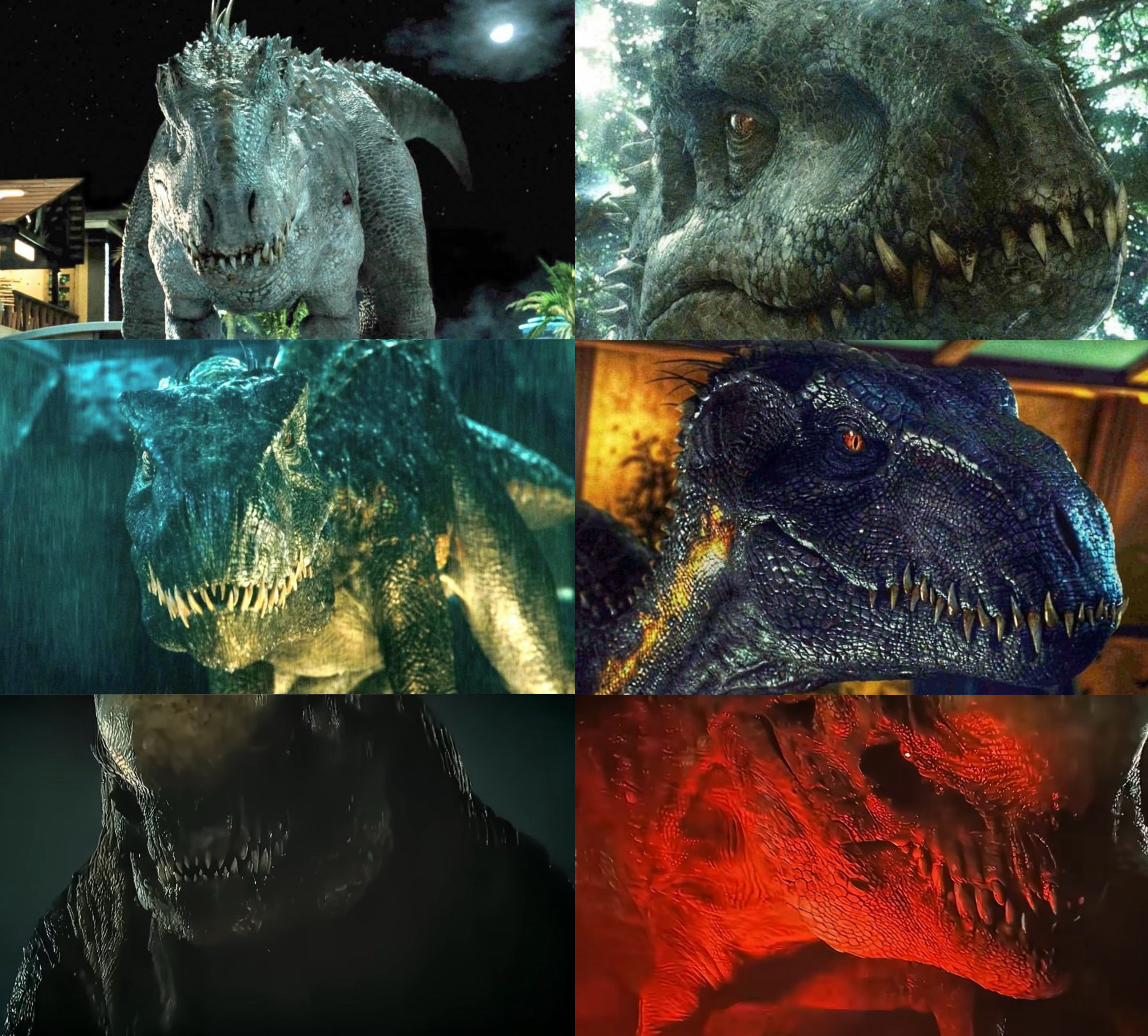 Jurassic world hybrids