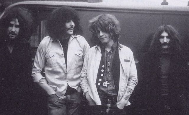 The rock band "Earth", who will soon rename themselves "Black Sabbath" 1968