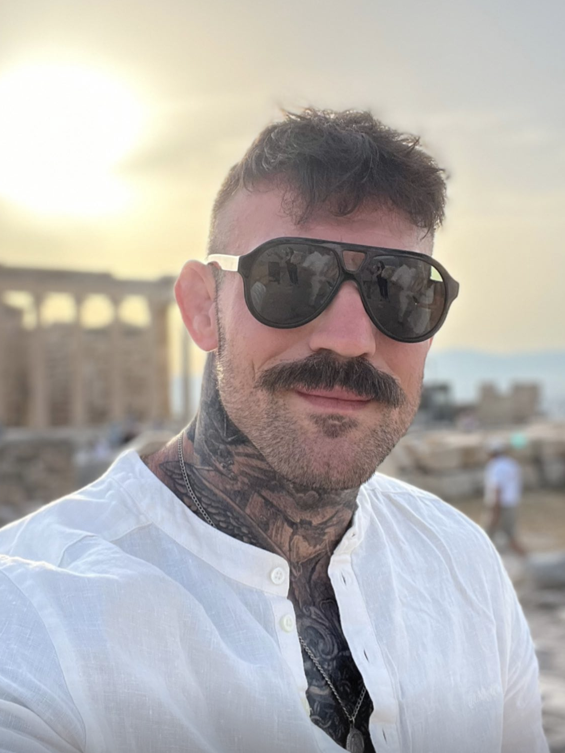 A photograph of Tex Johnson, a BBJ practitioner, who was the subject of a "viral video":https://knowyourmeme.com/memes/viral-videos of a "public freakout":https://knowyourmeme.com/memes/public-freakout-videos on a Southwest airplane in July 2025.