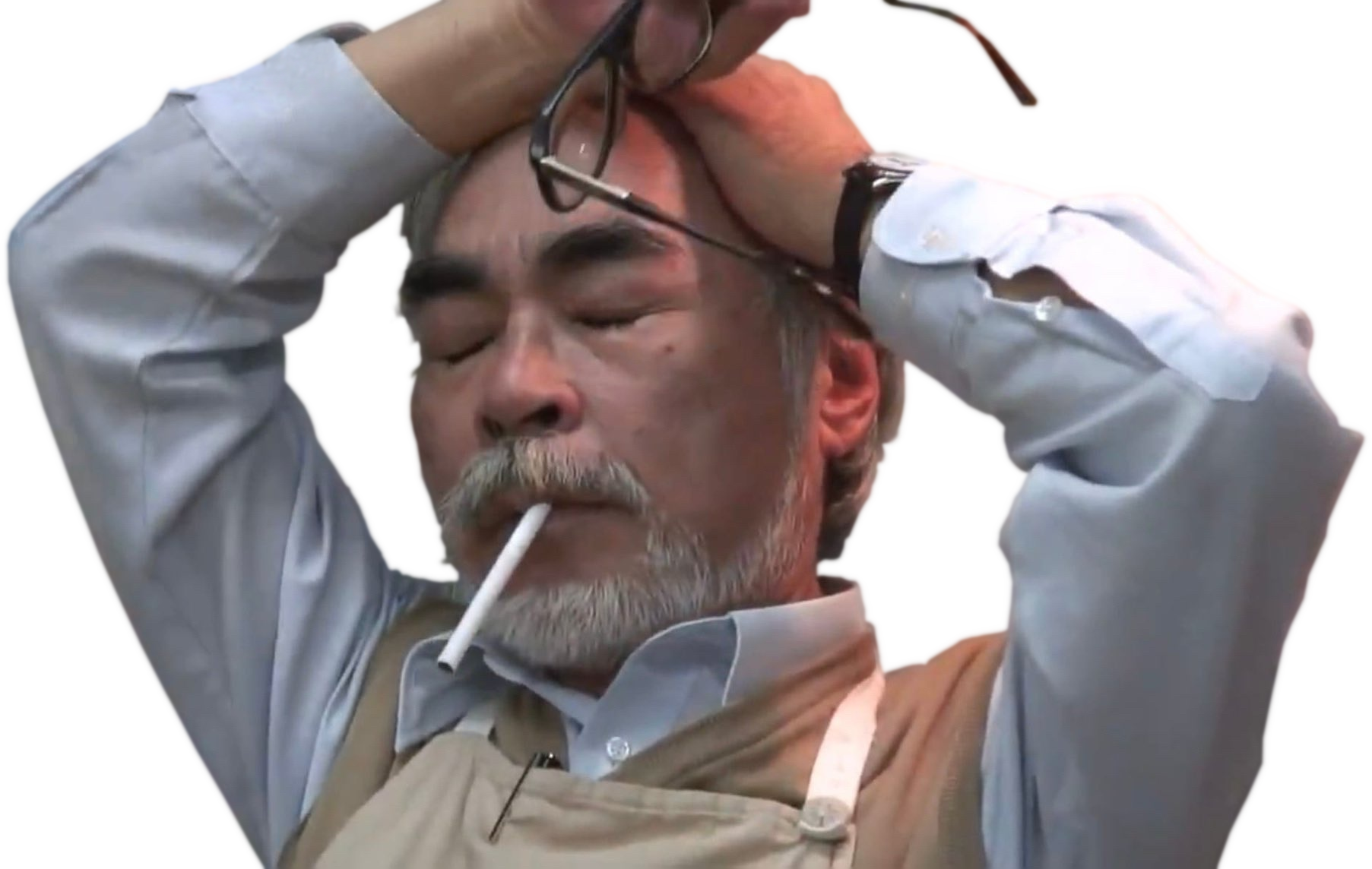 Miyazaki Hayao Transparent Version