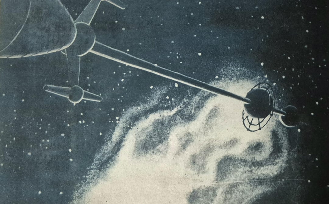 Art done in 1982 for a book named 'Rockets'