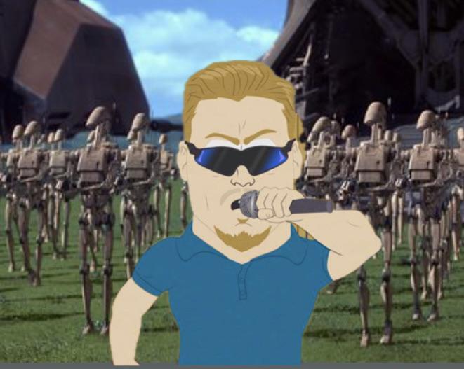 “The use of the C-word for our droid brethren is not very PC. Check your living privilege!” | /r/Pre...