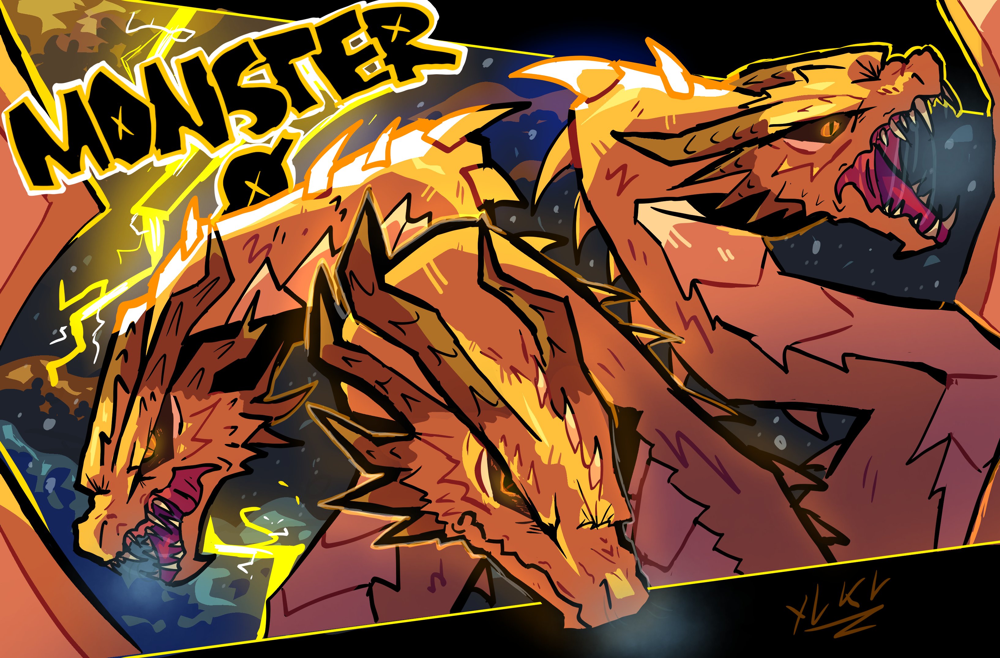 MONSTER 23 << N 22
