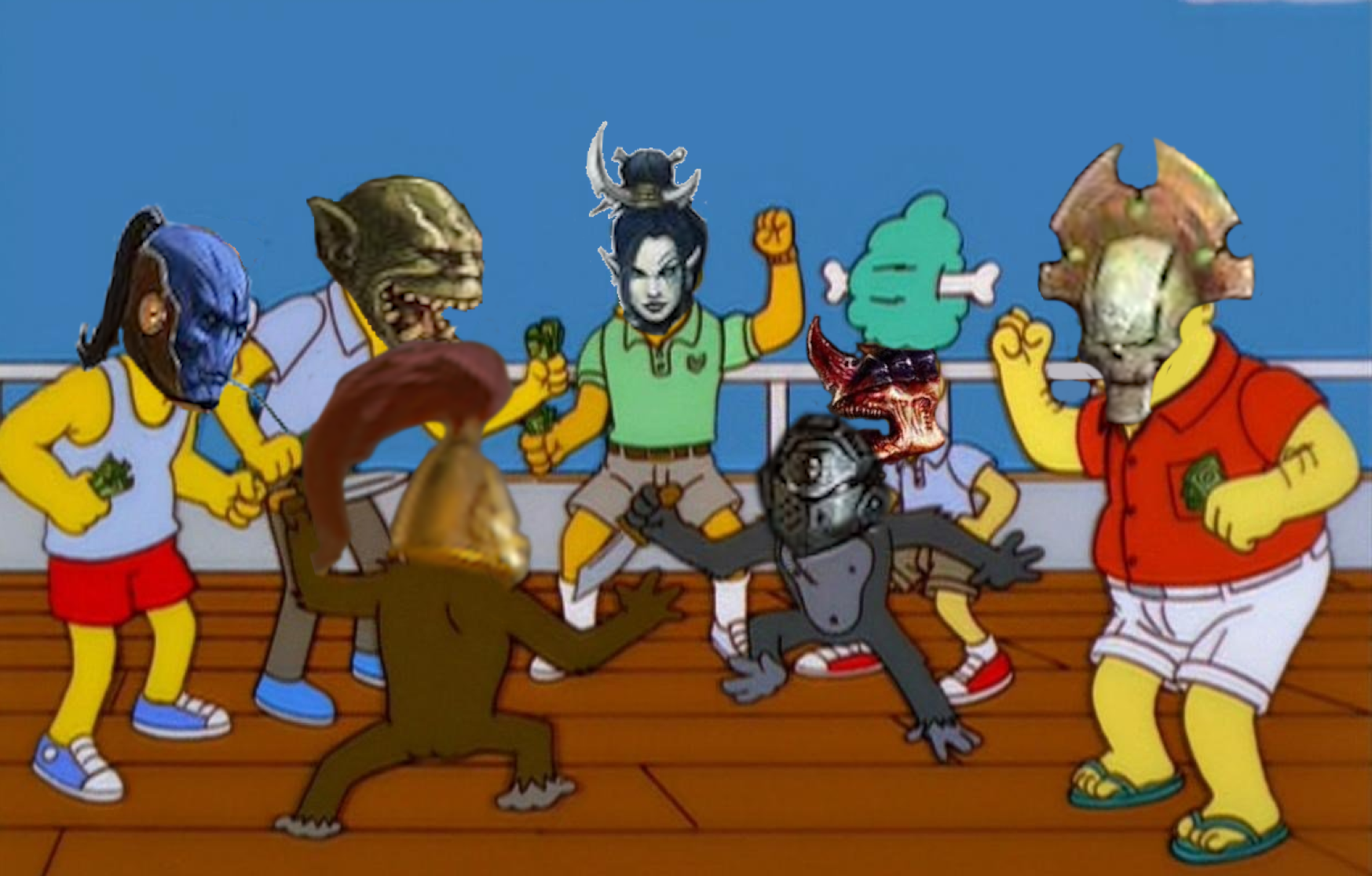at least the xenos are having fun | /r/grimdank