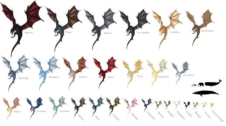 Sheepstealer Balerin Vagar The Cannibal Vermithor Meraxes Shko Moondance Mont Syr Grey Ghost Drumfyre Car Quicksilver Silverine Sunlyre Tessarion Seas Verma Arras Tren Morning Sh The Dragon Viser
