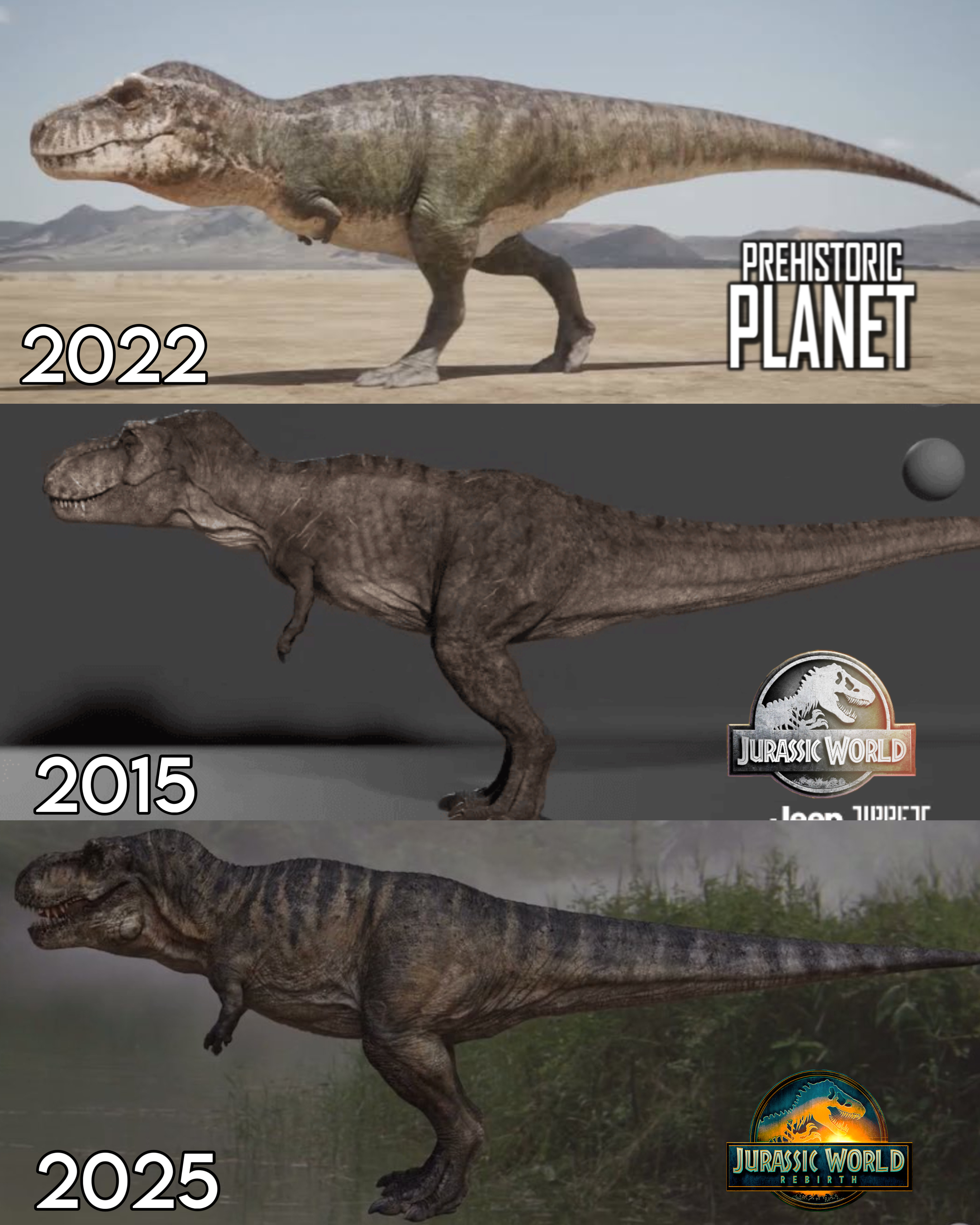 2022 香蕉 2015 PREHISTORIC PLANET JURASSIC WORLD Jeen 100ET 2025 JURASSIC WORLD REBIRTH