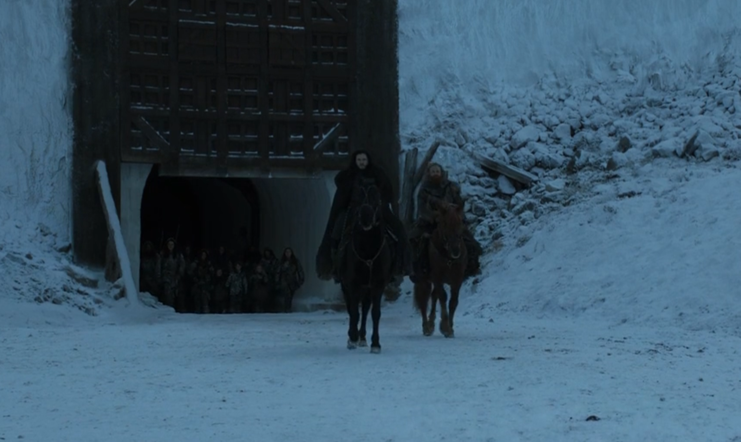 There is no way wildings would have gone back beyond the wall. | /r/FreeFolk