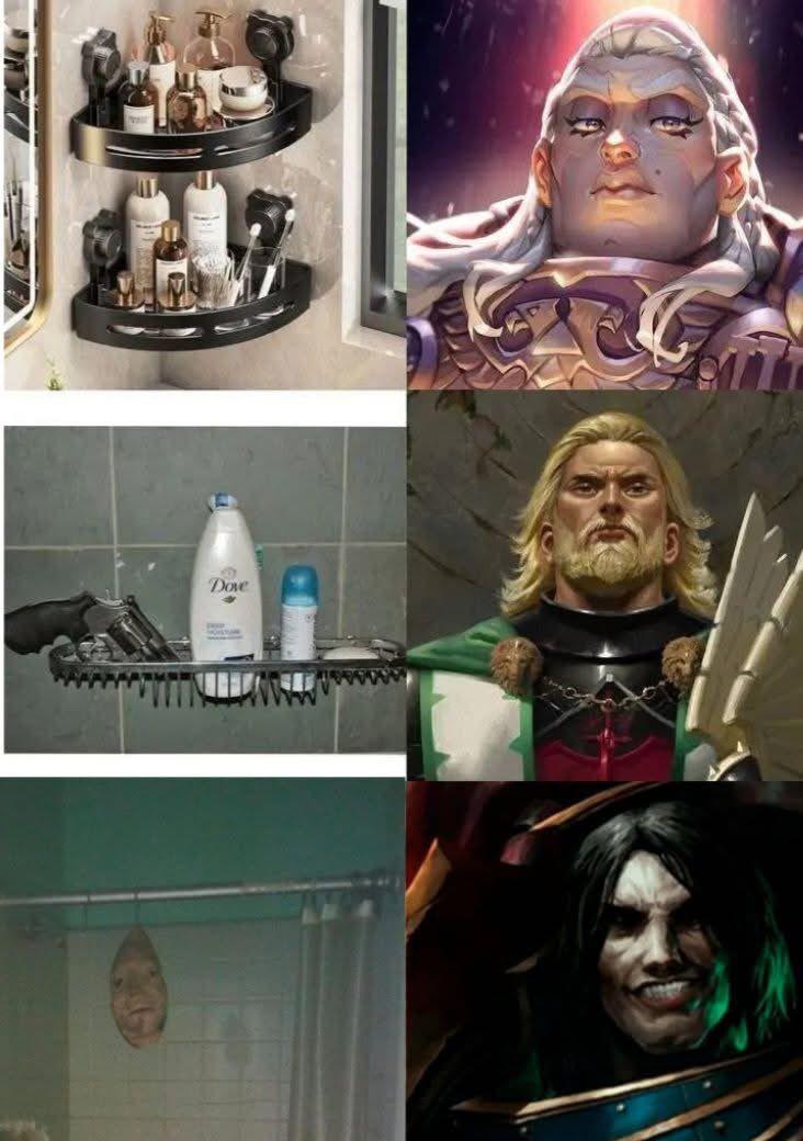 What do you think the rest of the primarchs hair care products are? | /r/grimdank