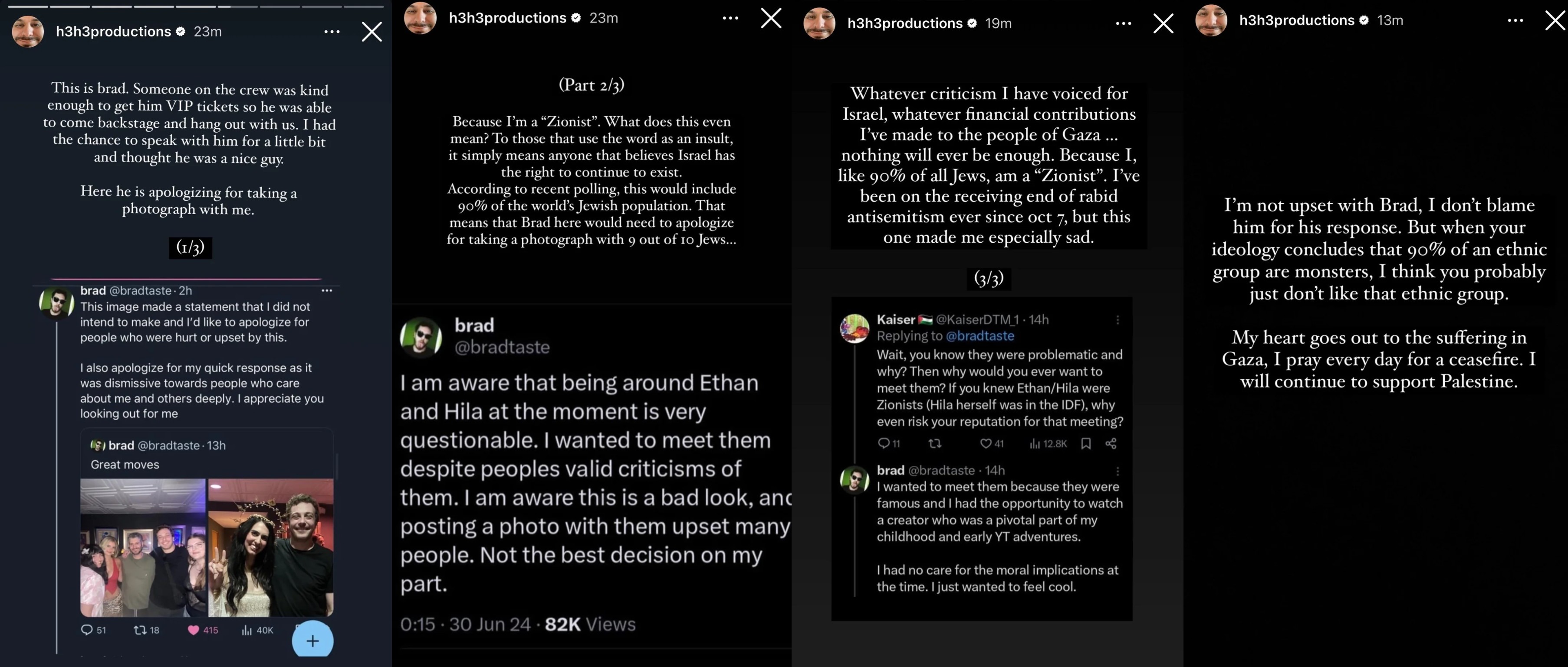 Ethan Klein's Response to Brad Taste (2024) | Brad Taste In Music ...