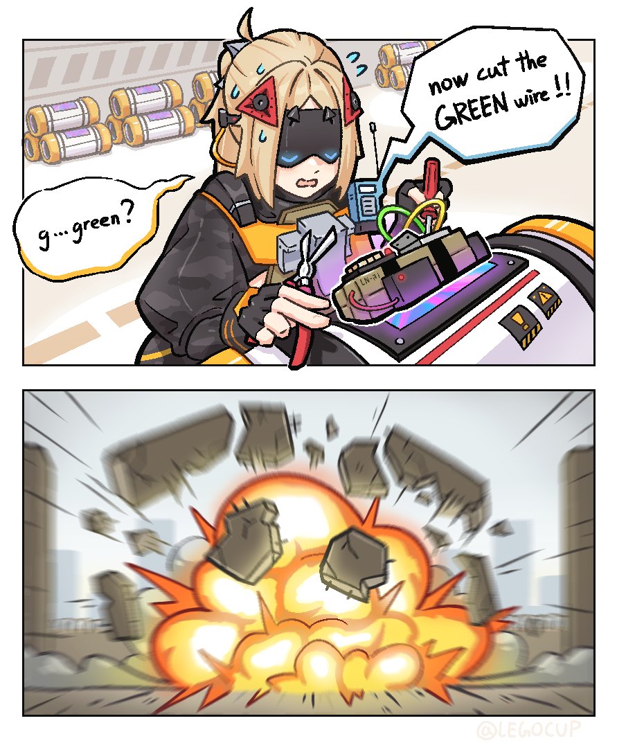 g..green? LN-ai @LEGOCUP now cut the GREEN wire !!