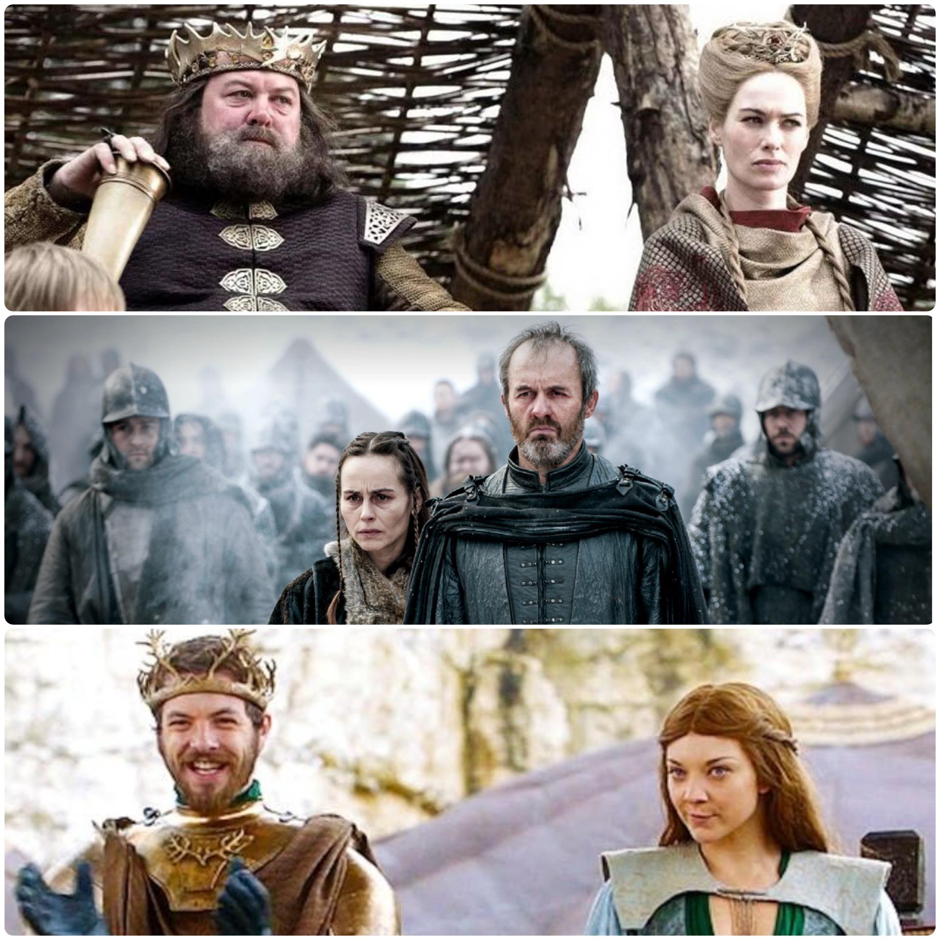 The fact that Renly of all people pulled the best wife of the Baratheon brothers is pure gold. | /r/...