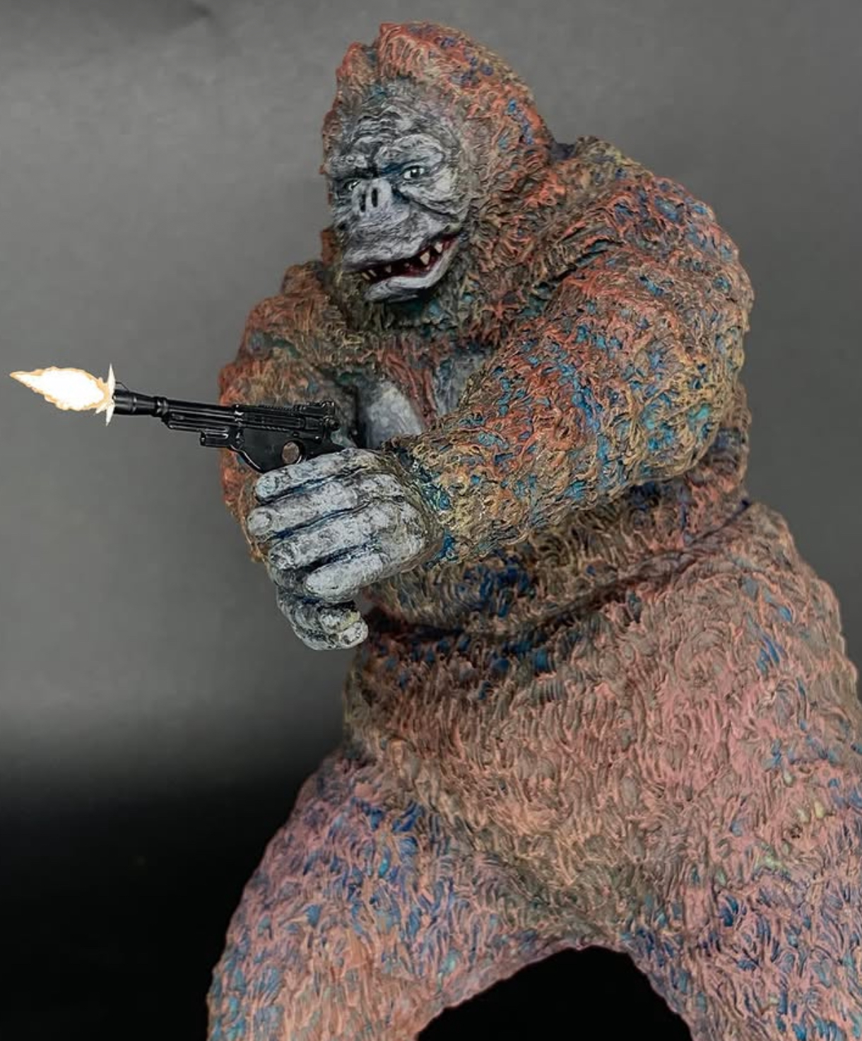 King Kong with a gun