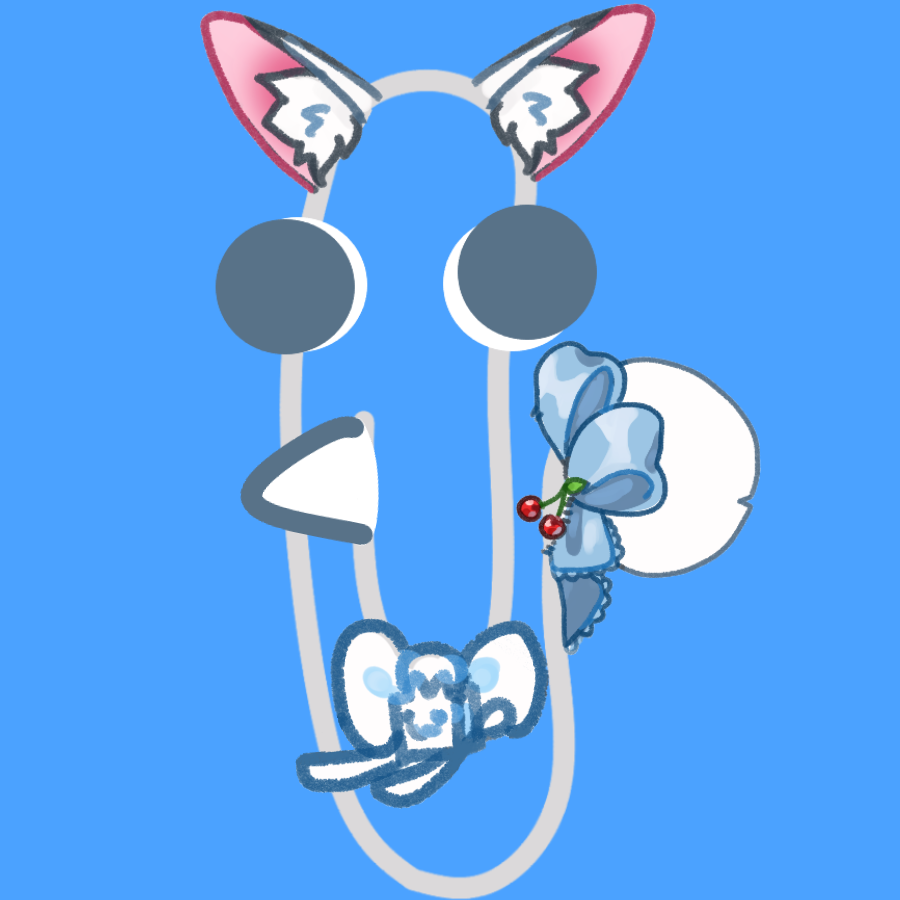 🥥🧁It wasn't the most helpful office assistant.🦊📎