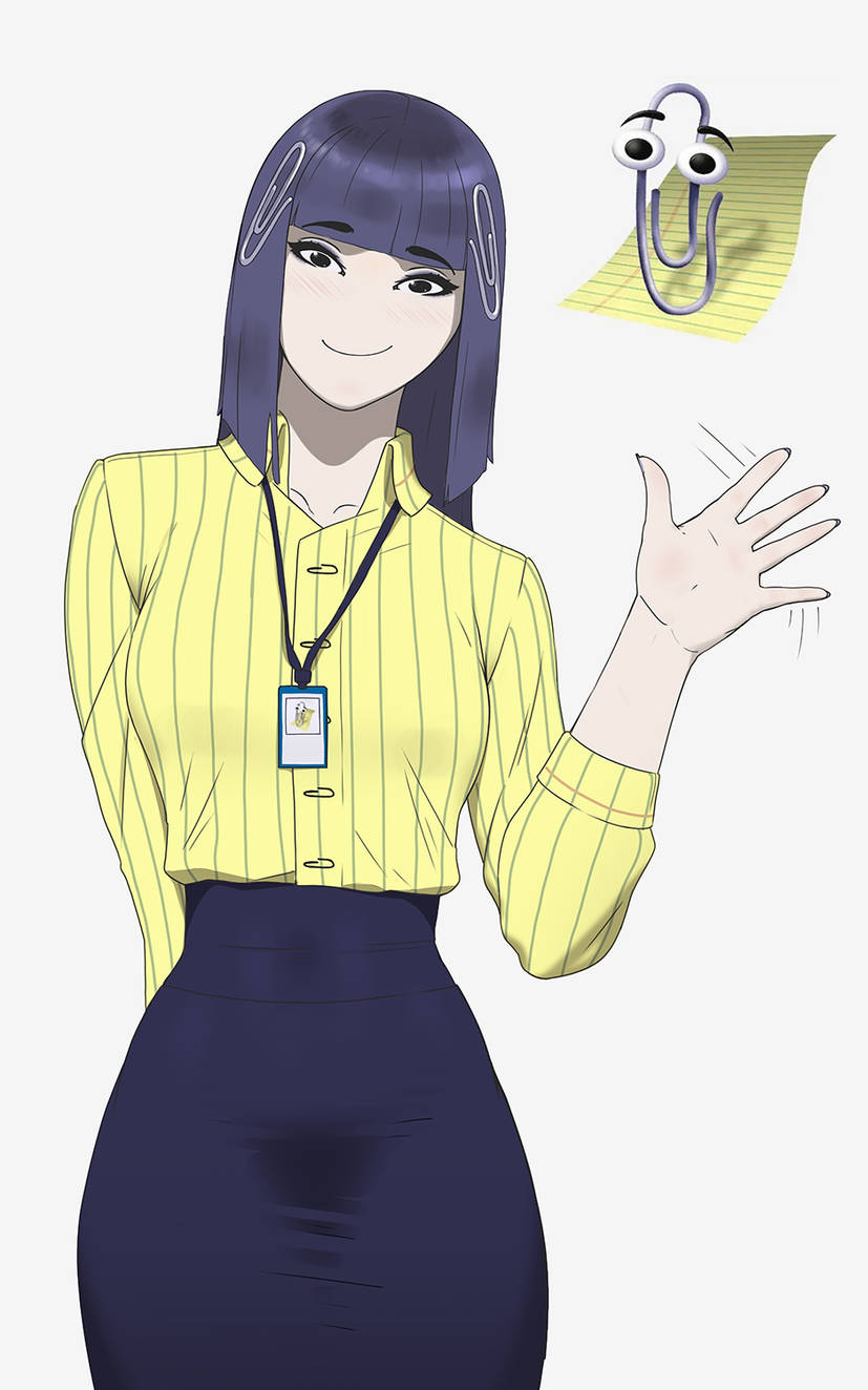 Clippy the office lady by the maestro noob