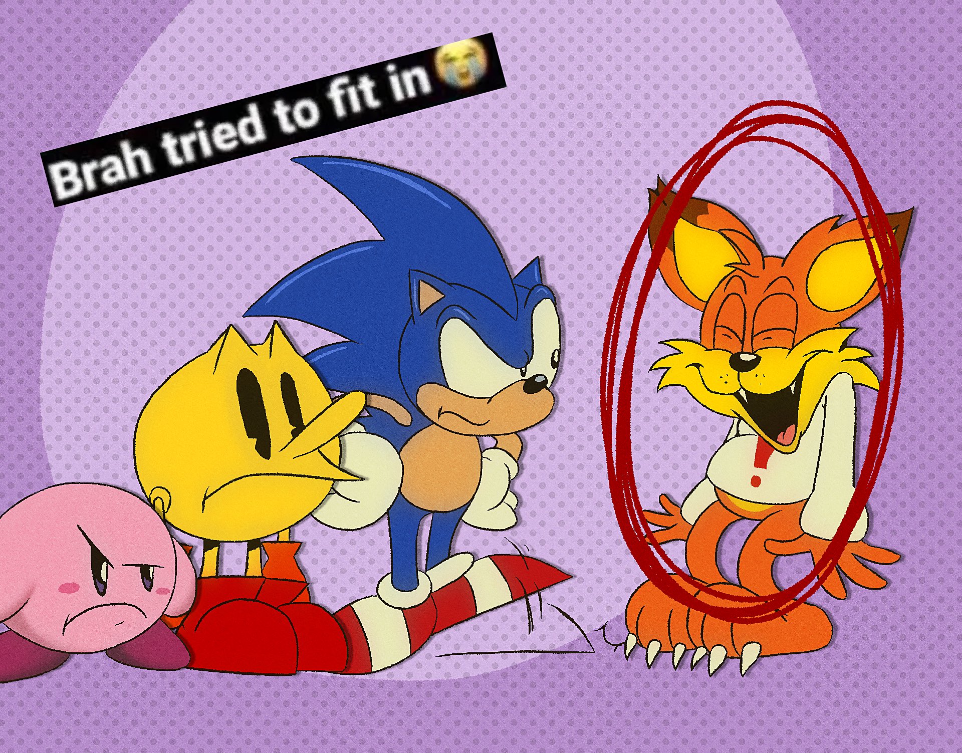 Brah tried to fit in