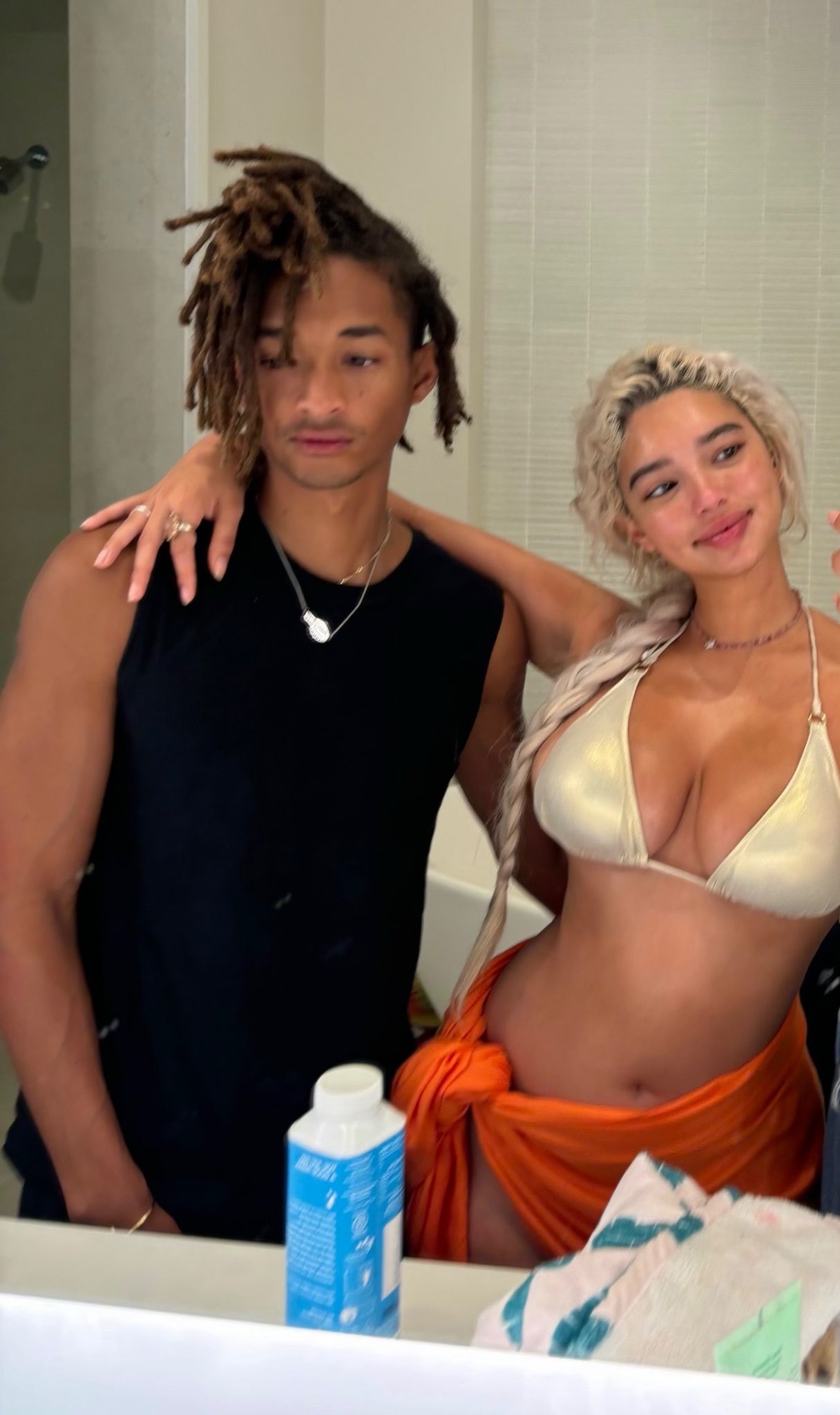Jaden Smith, Sab Zada Mirror Selfie Photo