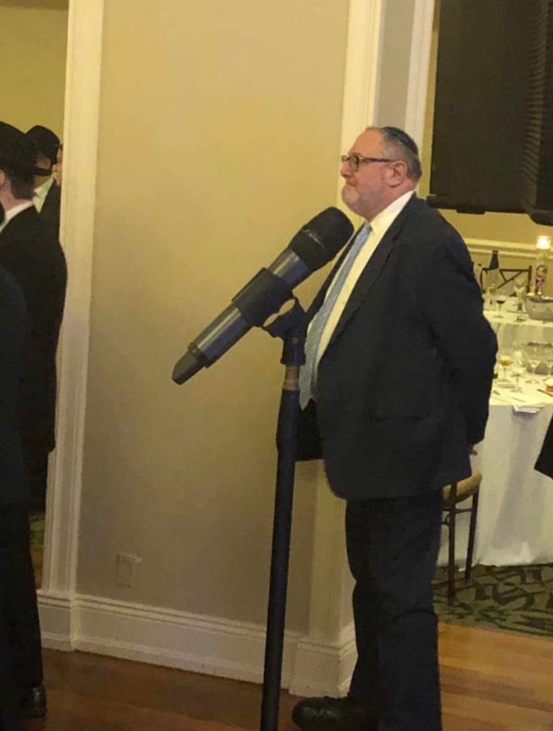 Huge microphone
