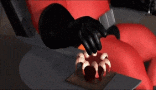 A "GIF":https://knowyourmeme.com/memes/cultures/gif of Mr. Incredible eating shrimp from a shrimp cocktail, which went viral on "Bluesky":https://knowyourmeme.com/memes/sites/bluesky in 2025, inspiring a series of voiceovers about "The Incredibles":https://knowyourmeme.com/memes/subcultures/the-incredibles loving shrimp.