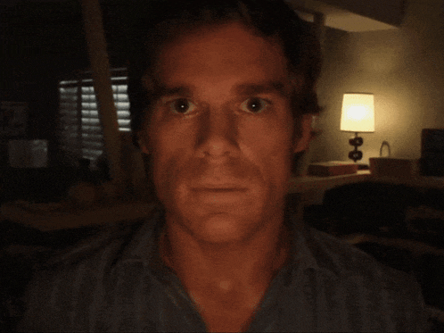 Dexter Stare GIF