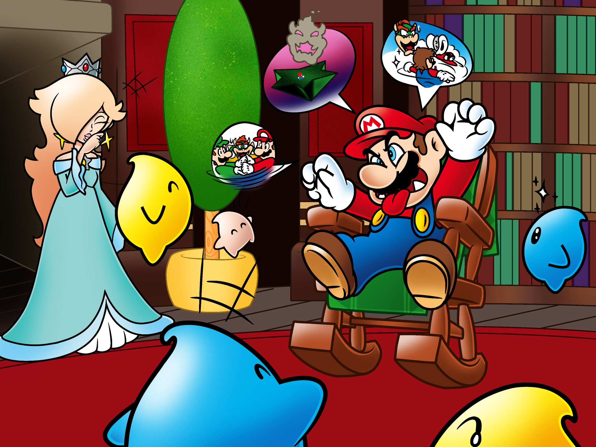 Quite the different story teller, and there's many more of those to come  Happy late Mario 40th anni...