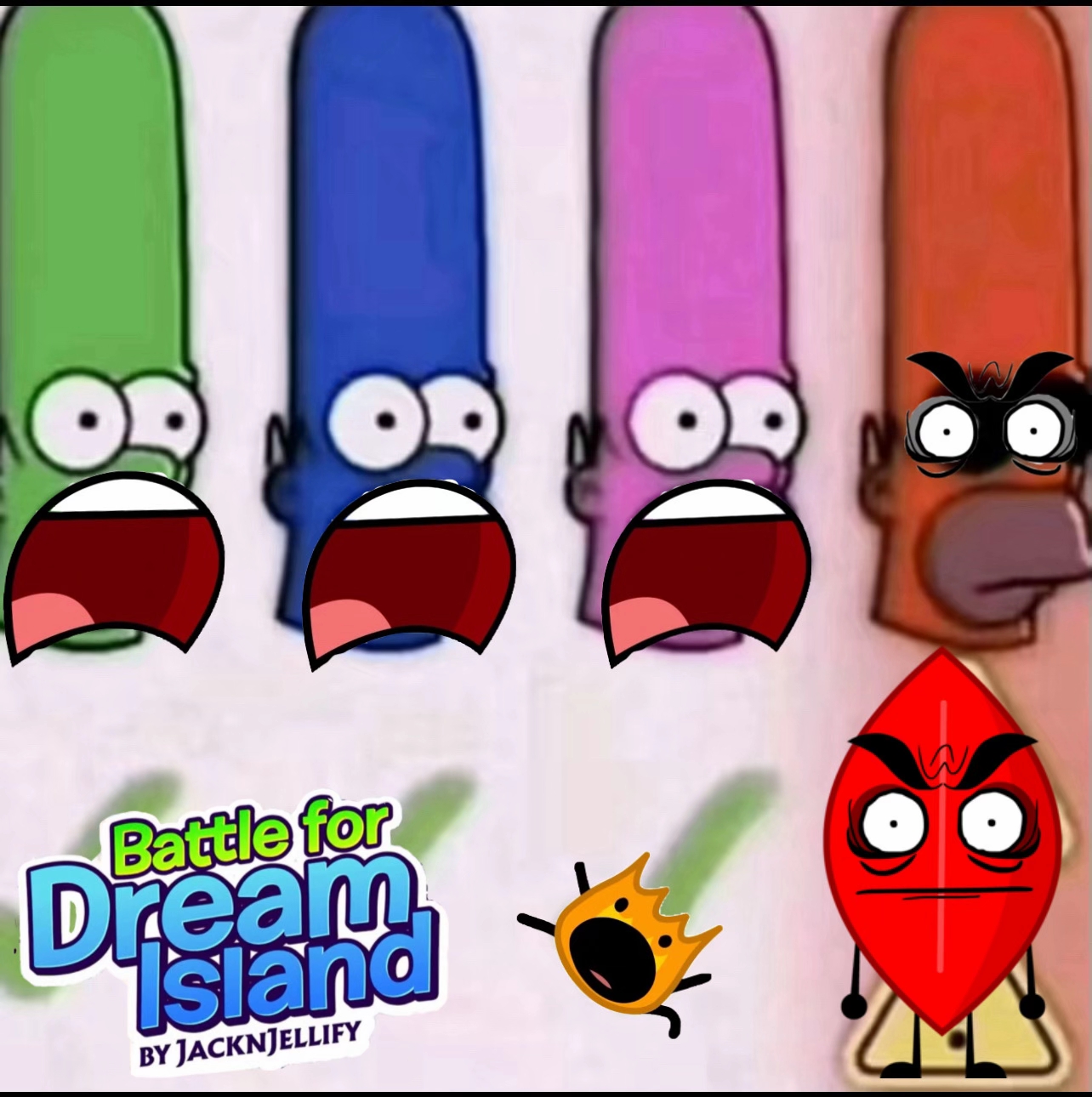 Battle for Dream Island BY JACKNJELLIFY