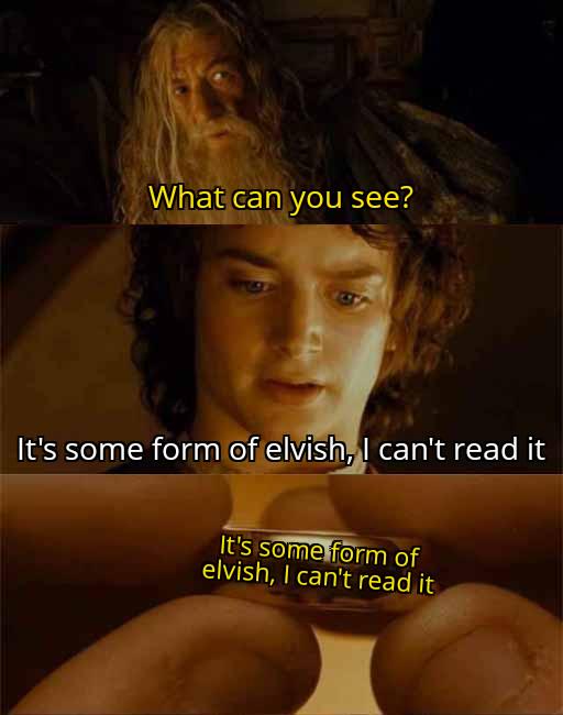 Literate frodo | /r/dankmemes | Know Your Meme