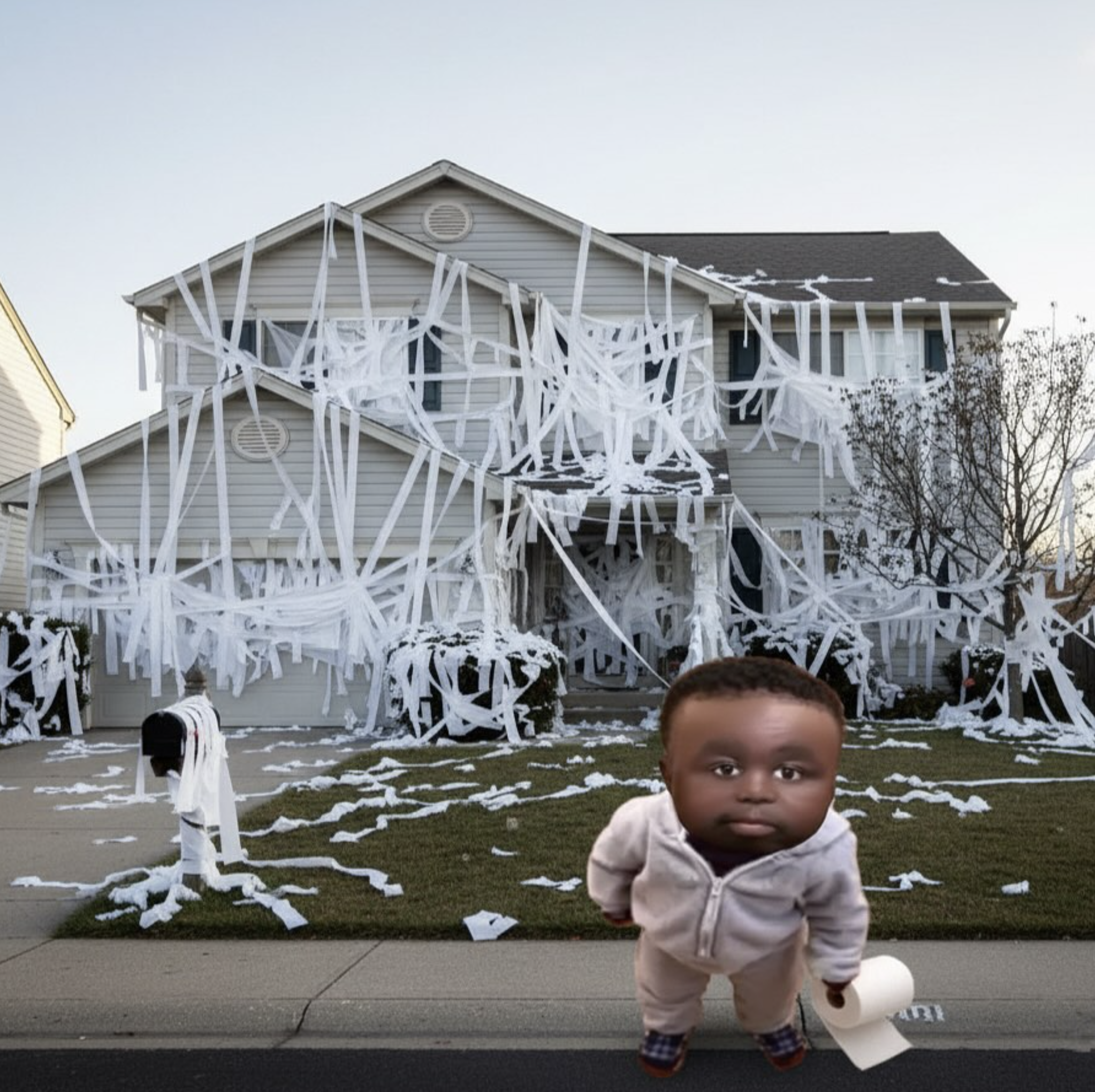 TP'ing a house