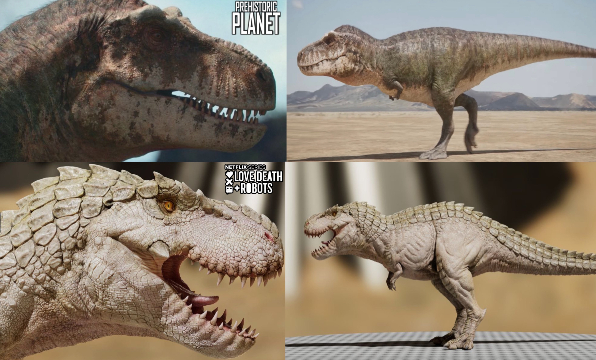 PREHISTORIC PLANET TATAM NETFLIX SERIES LOVE DEATH B+ROBOTS