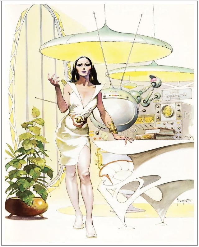 Deina, Dow Elements Magazine, 1973