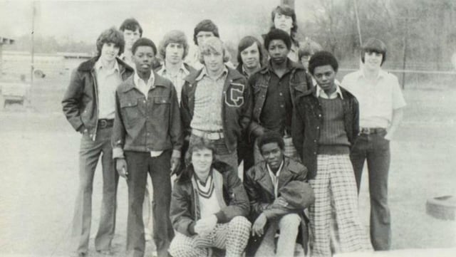 High schoolers in 1975