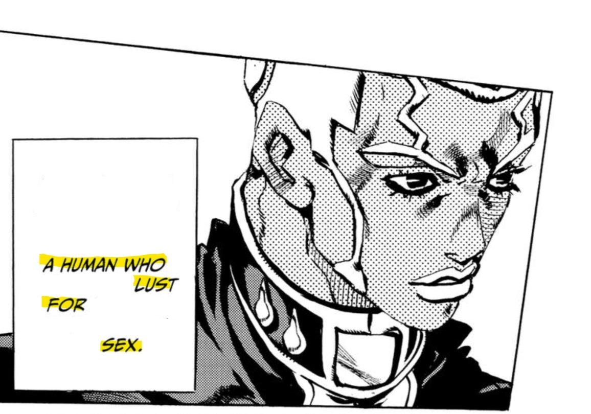A HUMAN WHO LUST FOR SEX.