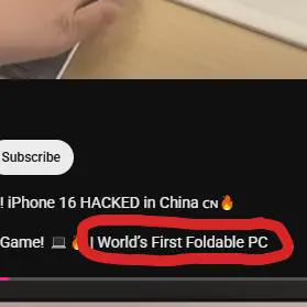 Subscribe ! iPhone 16 HACKED in China CN Game! World's First Foldable PC |
