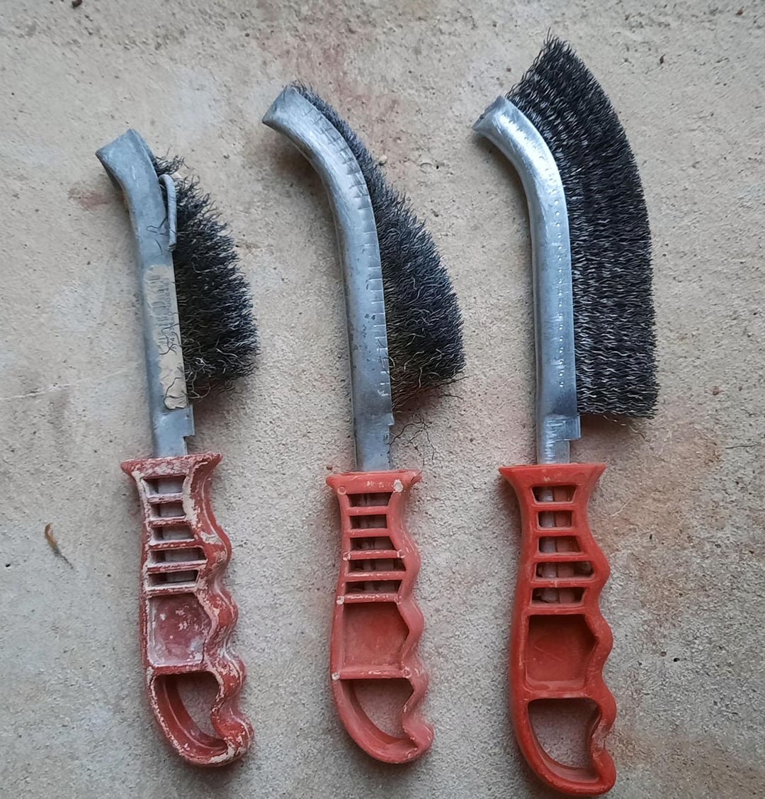 Old and new brushes
