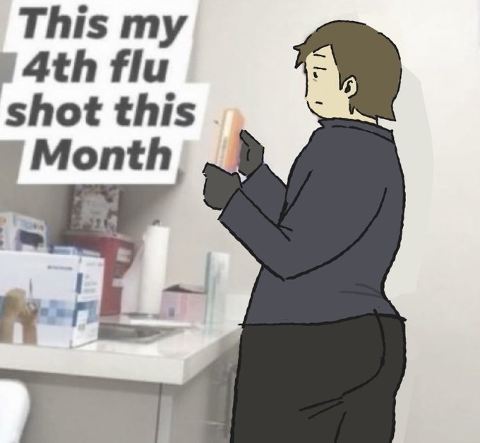 This my 4th flu shot this Month
