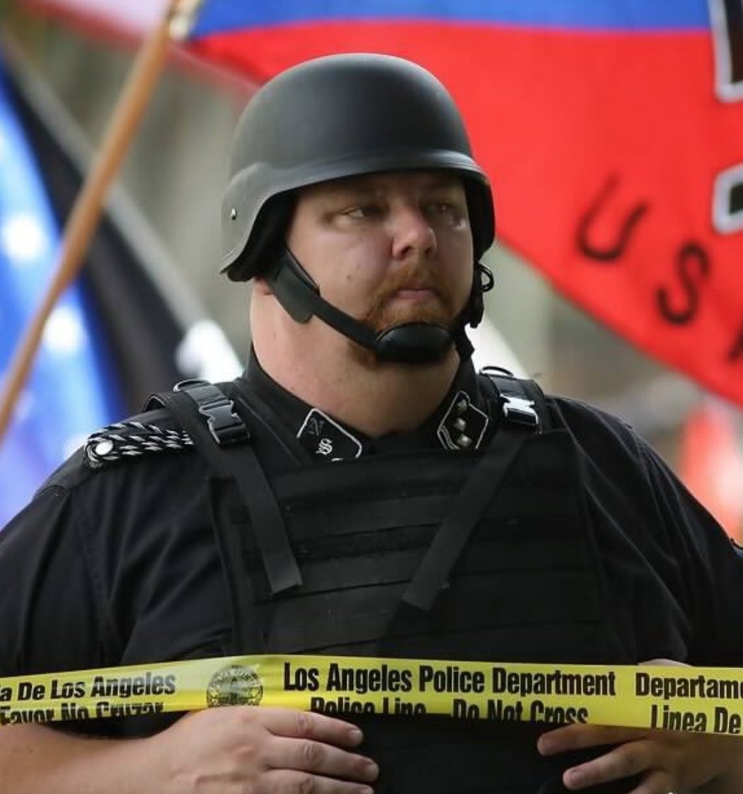 circa 2018 (yes that's a swastika on the flag behind)