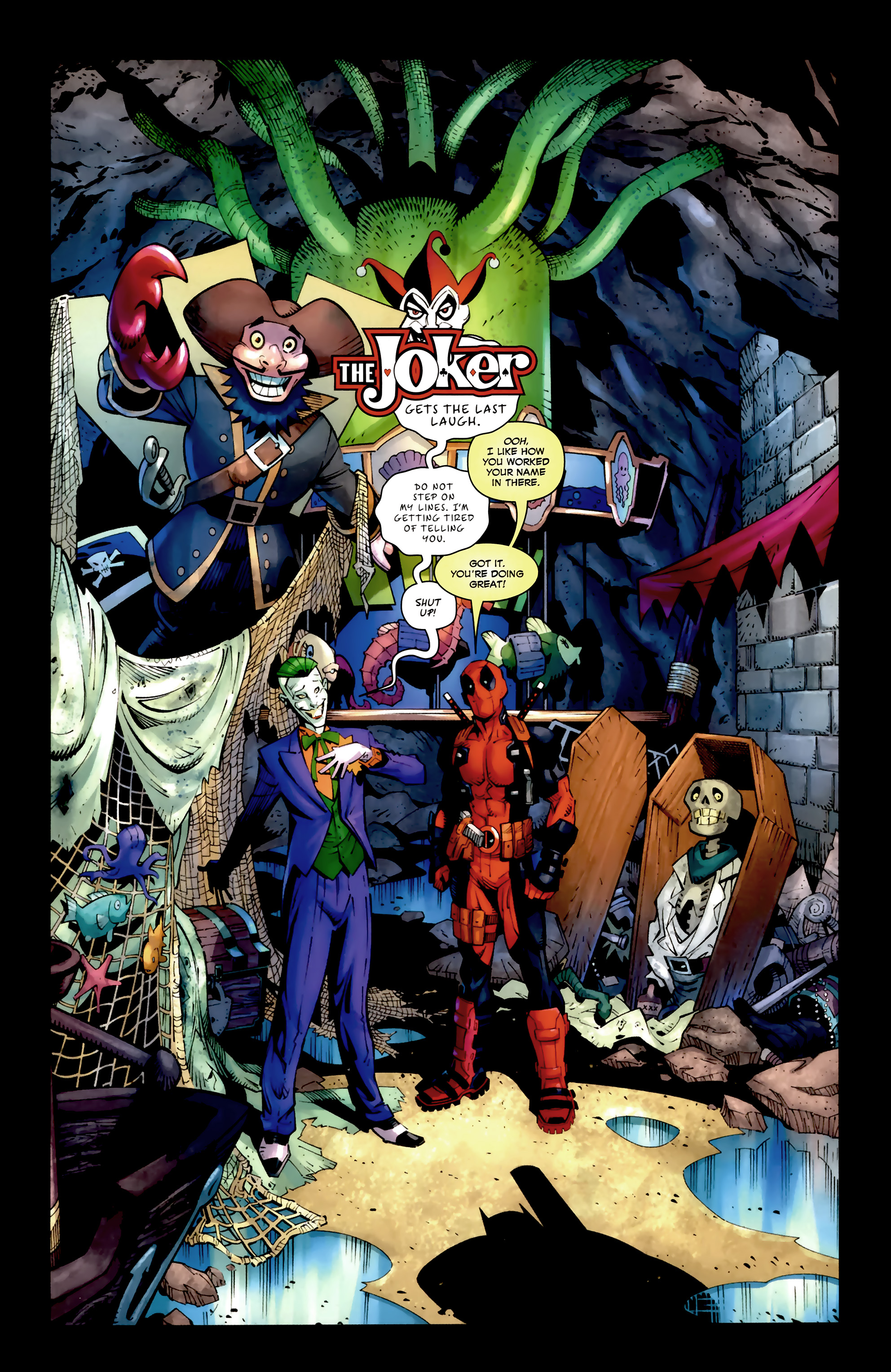 THE Joker GETS THE LAST LAUGH. DO NOT STEP ON MY LINES. I'M GETTING TIRED OF TELLING 100, OOH, I LIKE HOW YOU WORKED YOUR NAME IN THERE. SHUT UP! GOT IT. YOU'RE DOING GREAT! m xx VENIC