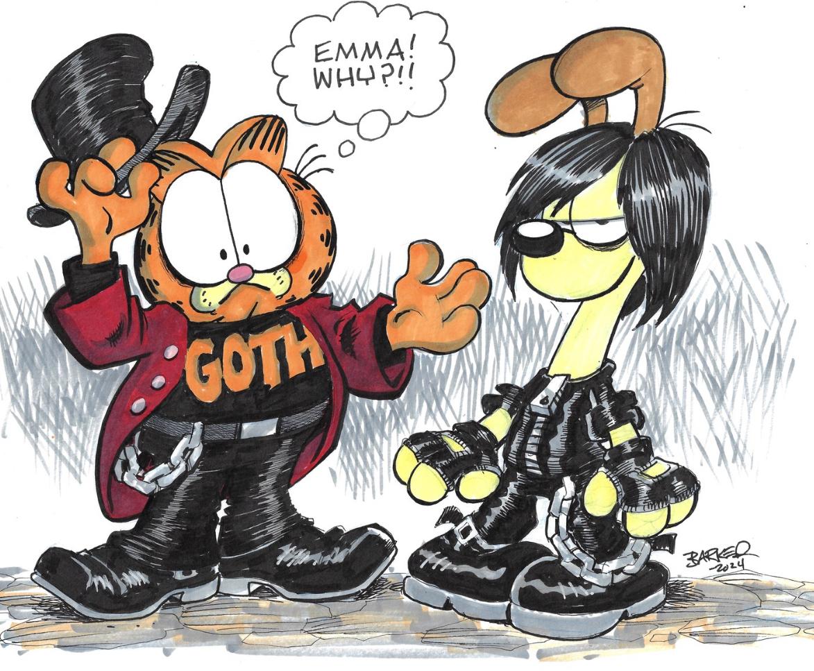 GOTH EMMA! WH4?!! BARKER -2024