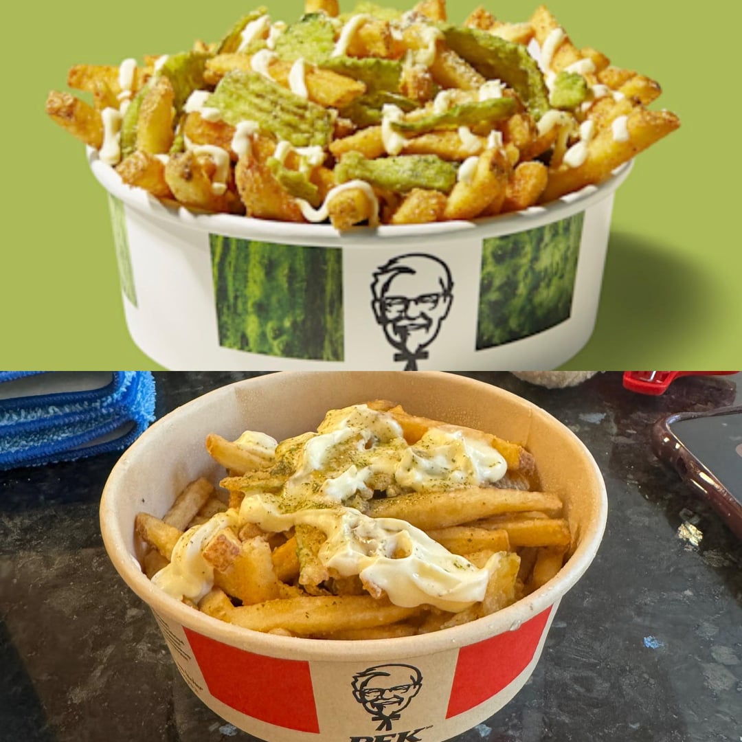 KFC Pickle menu