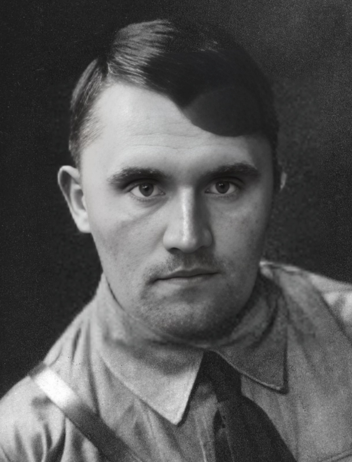 A "face swap":https://knowyourmeme.com/memes/face-swap "meme":https://knowyourmeme.com/memes/memes of "Charlie Kirk":https://knowyourmeme.com/memes/people/charlie-kirk on "Hitler":https://knowyourmeme.com/memes/people/adolf-hitler.