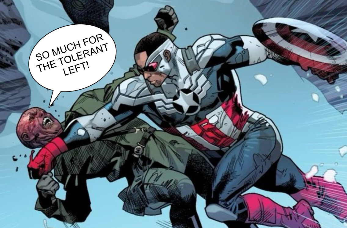 SO MUCH FOR THE TOLERANT LEFT!