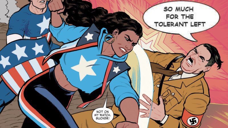 NOT ON MY WATCH, SUCKER! SO MUCH FOR THE TOLERANT LEFT ⑤