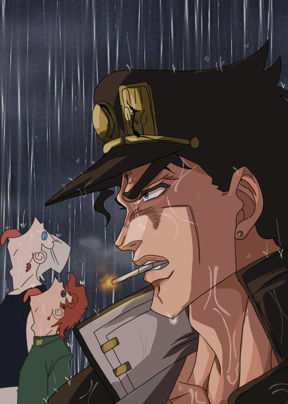 Under the rain | /r/ShitPostCrusaders/