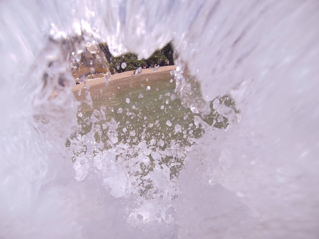 A wave hit mid-photo