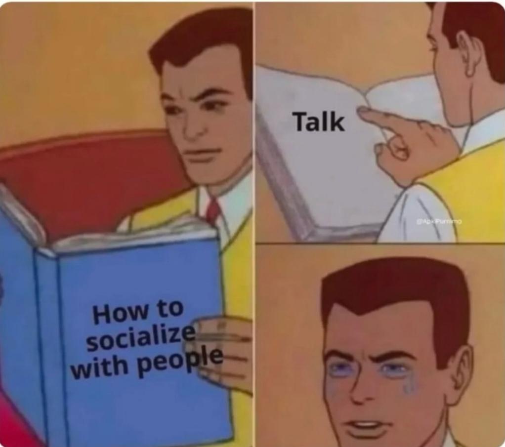 How to socialize with people Talk Ap-Purnimo
