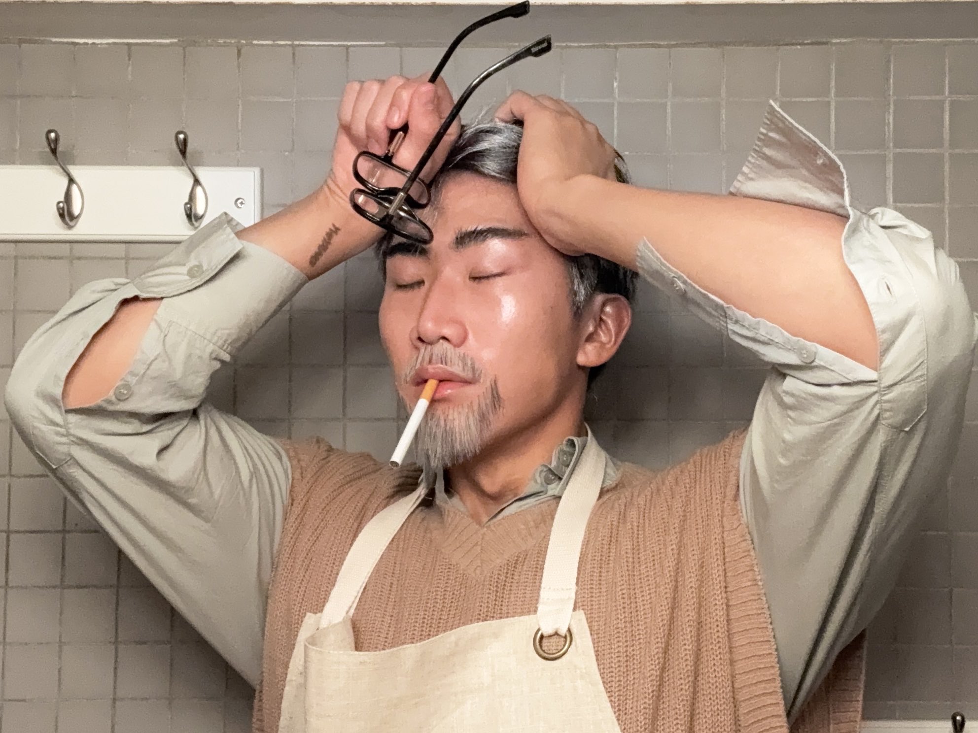 Stressed Hayao Miyazaki