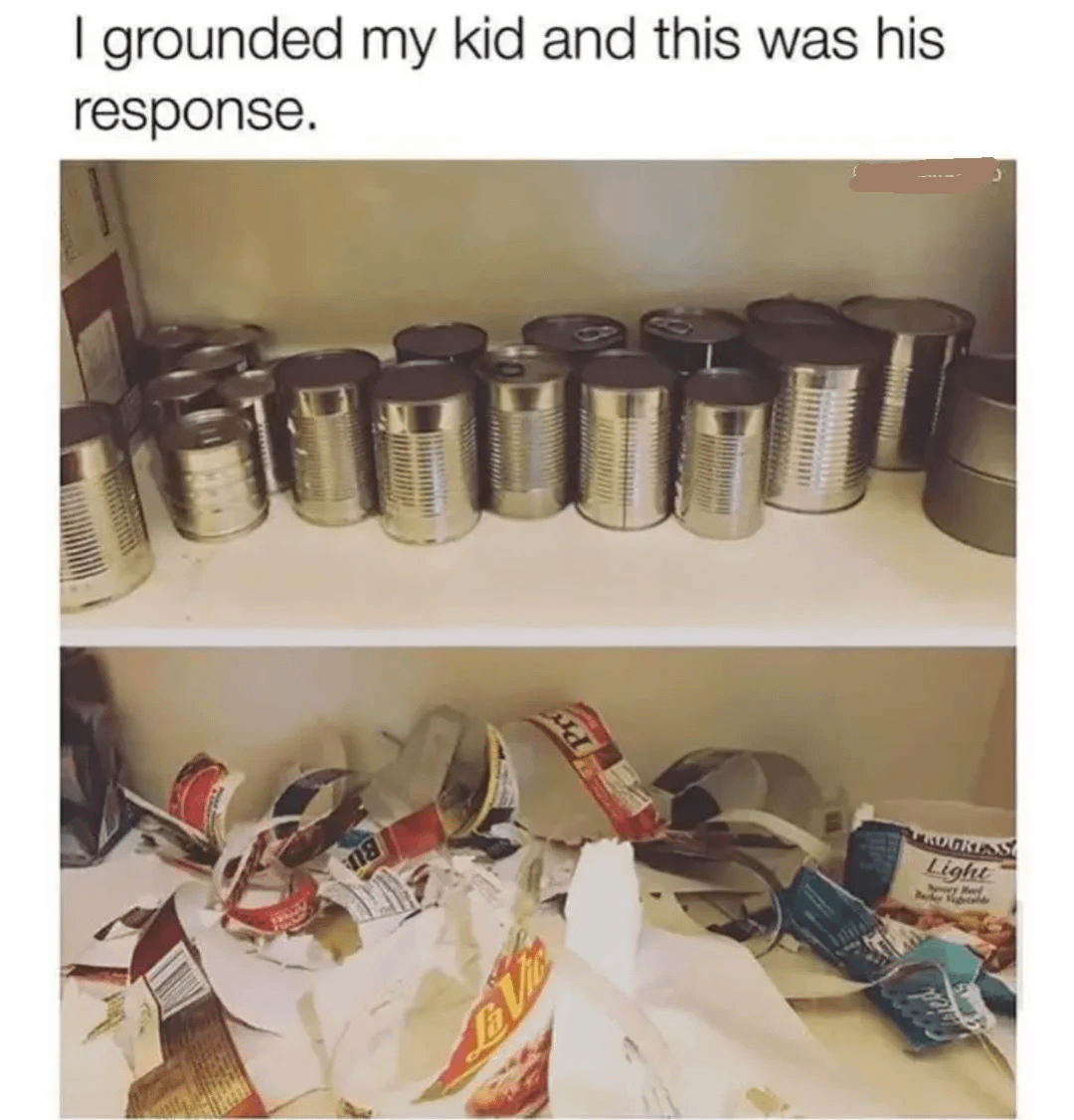 I grounded my kid and this was his response. ทย La PROG Light Spry Beel