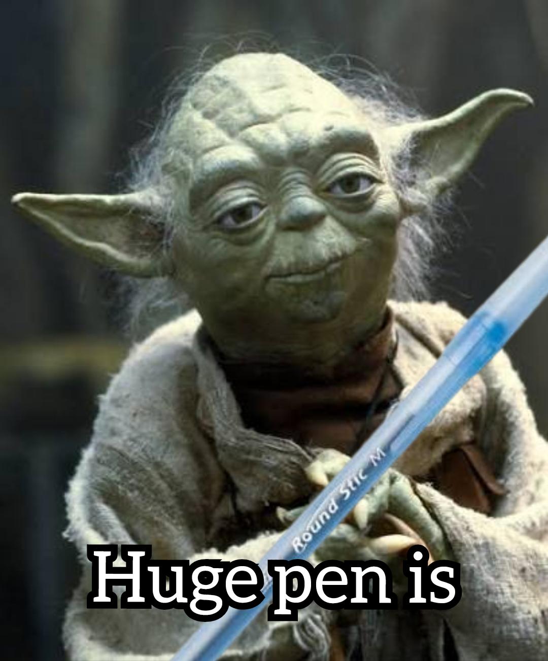 Round Stic M Huge pen is