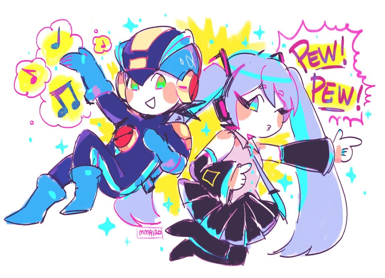 Mega Man Battle Network x Vocaloid: Rockman Exe and Hatsune Miku
Capcom