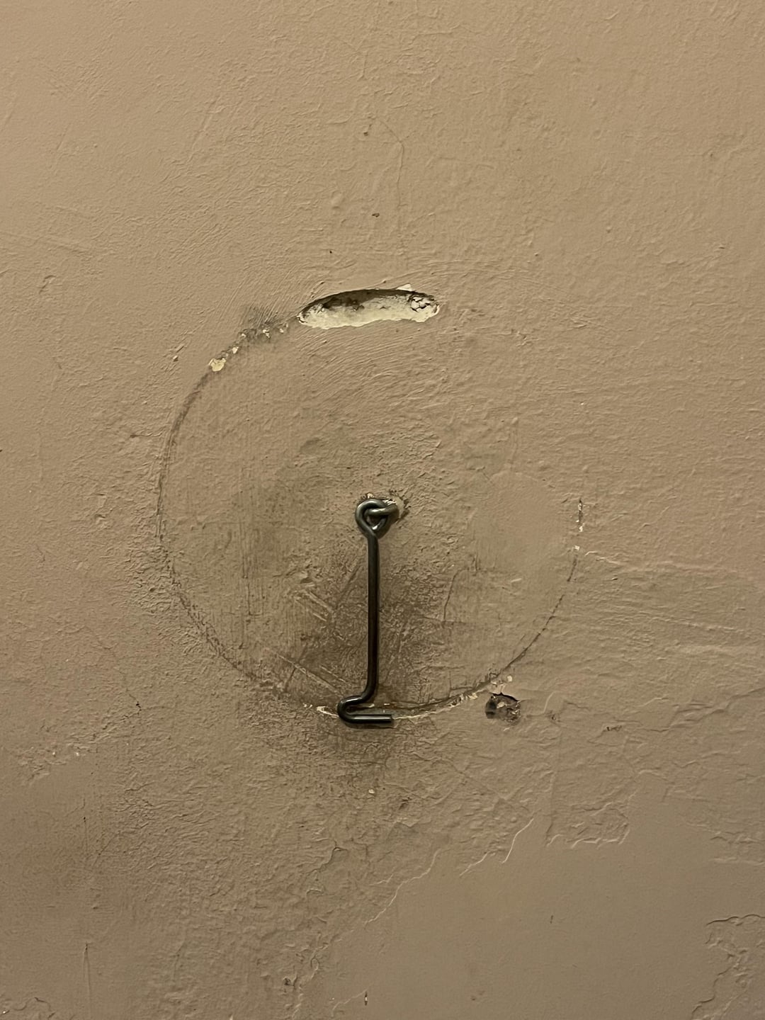 A hook for the front door