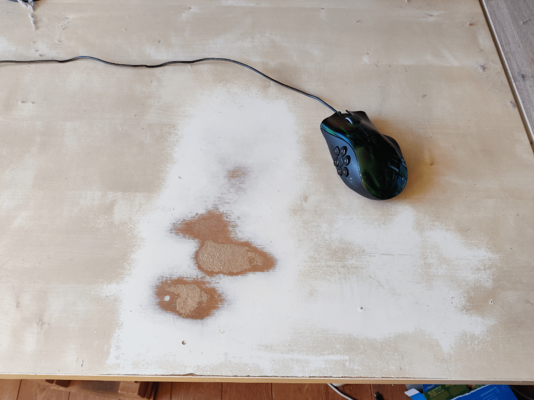 Not using a mousepad for 8 years
